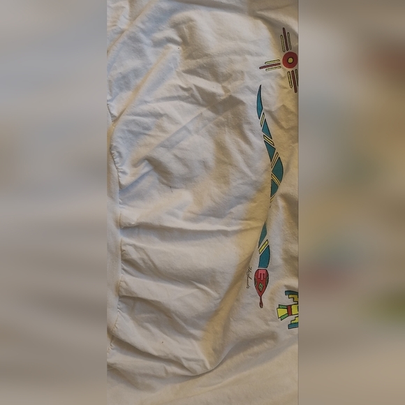 Hazelwood Long-sleeved t-shirt. X-Large, White. Used. Made In USA. - Picture 8 of 8